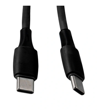 Câble USB-C vers USB-C Q-Connect 2 m noir charge et données