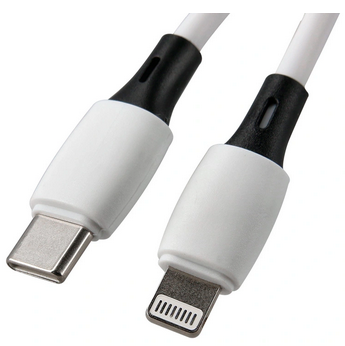 Câble USB-C vers Type L Apple blanc 2 m PVC
