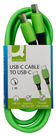 Câble USB-C vers USB-C vert 1 m