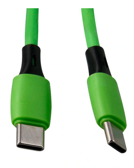 Câble USB-C vers USB-C vert 1 m