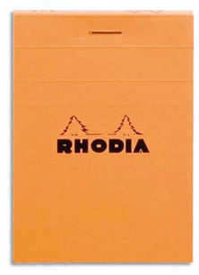 bloc rhodia 74x105 - 80F détachables 5x5