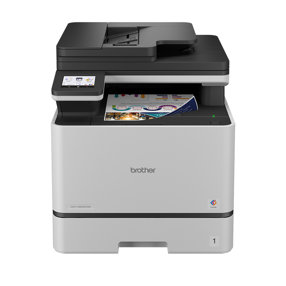 DCP-L8630CDW - Imprimante multifonction laser couleur 3-en-1 professionnelle A4
