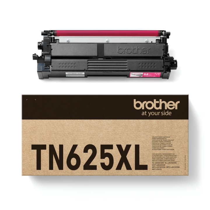 TN625XLM - Cartouche de toner originale haute capacité Brother - Magenta