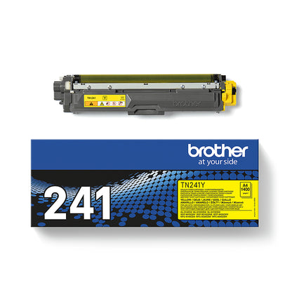 Toner laser Brother tn241y - haute capacité 1400 pages