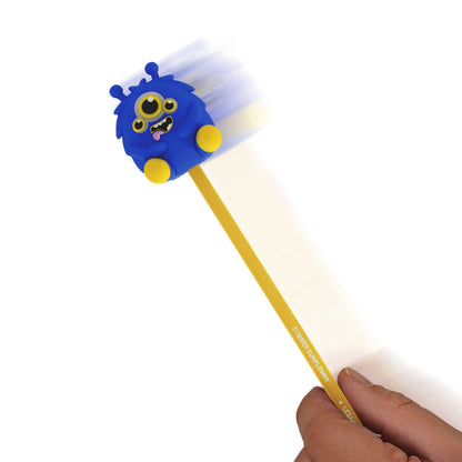 Taille-crayon lumineux Legami Monstre - réservoir et éclairage magique