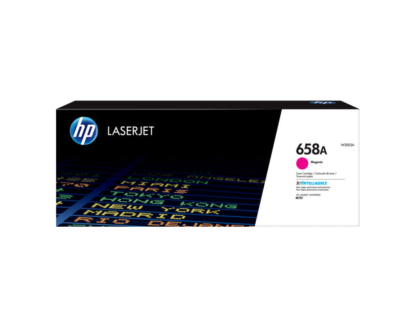 Cartouche toner HP magenta 658a - rendement 6000 pages