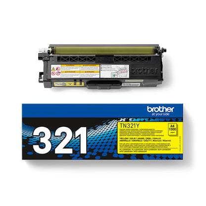 Cartouche toner Brother jaune tn-321y - 1500 pages