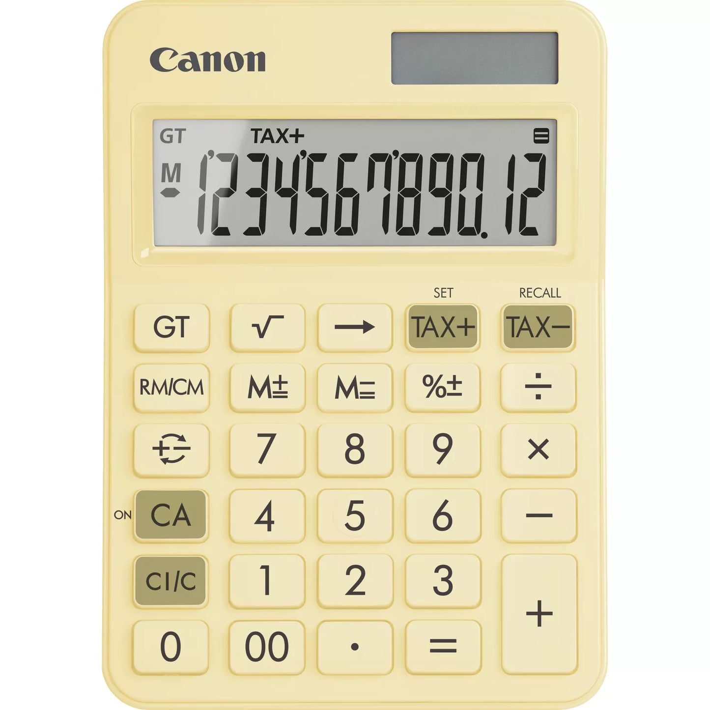 Calculatrice canon ls 125kb jaune 12chiffres