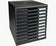 Module de classement A4 10 tiroirs- noir
