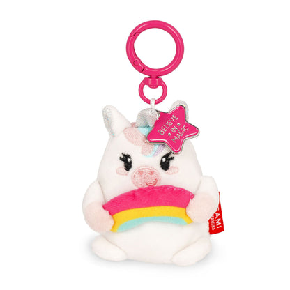 Porte-clés Peluche Super Soft Unicorn Multicolore