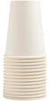 Gobelet carton 20cl - lot de 50, blanc