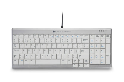 Clavier compact ergonomique avec pavé numérique