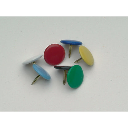 Punaises multicolores - boîte de 120 pièces