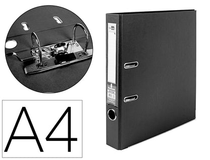 Classeur liderpapel a4 dos 52 mm noir