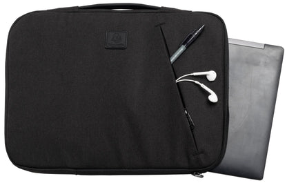 Housse informatique 15-16" - polyester recyclé, noir
