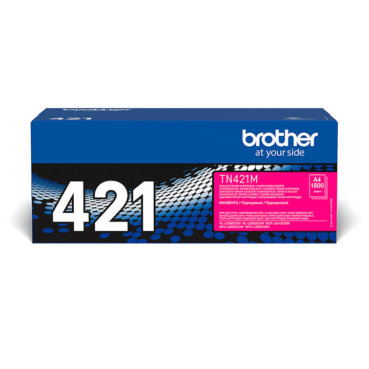 Cartouche toner Brother magenta tn-421m - 1800 pages