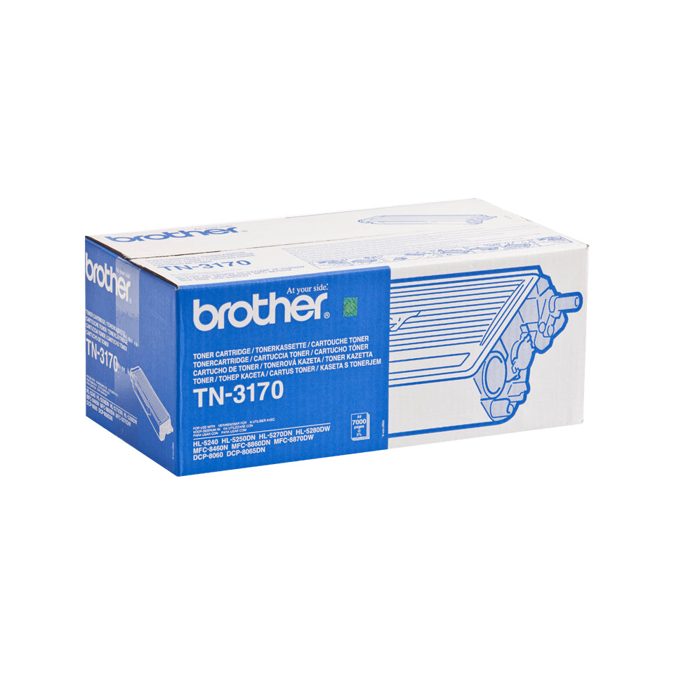 Cartouche toner Brother tn-3170 - rendement 7000 pages