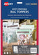 Sachets imprimables 137x48mm transparent + etiquettes -lot de 40