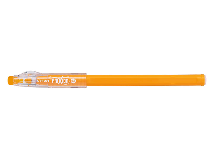 Stylo bille à encre gel frixion  0.7 mm -  ecriture orange