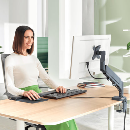 Bras écran ergonomique - réglage facile et stable