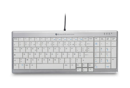 Clavier compact ergonomique avec pavé numérique