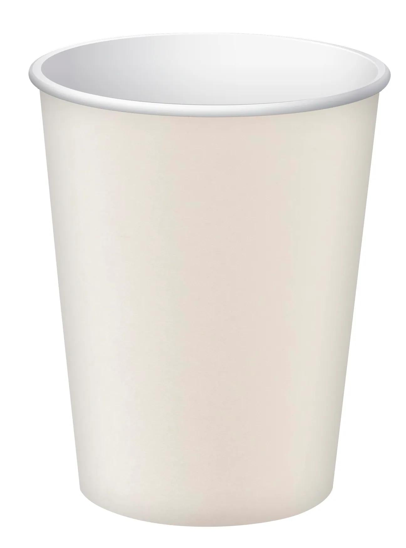 Gobelet carton 20cl - lot de 50, blanc