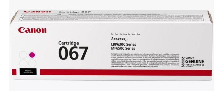 Cartouche toner Canon  067m - rendement 1250 pages