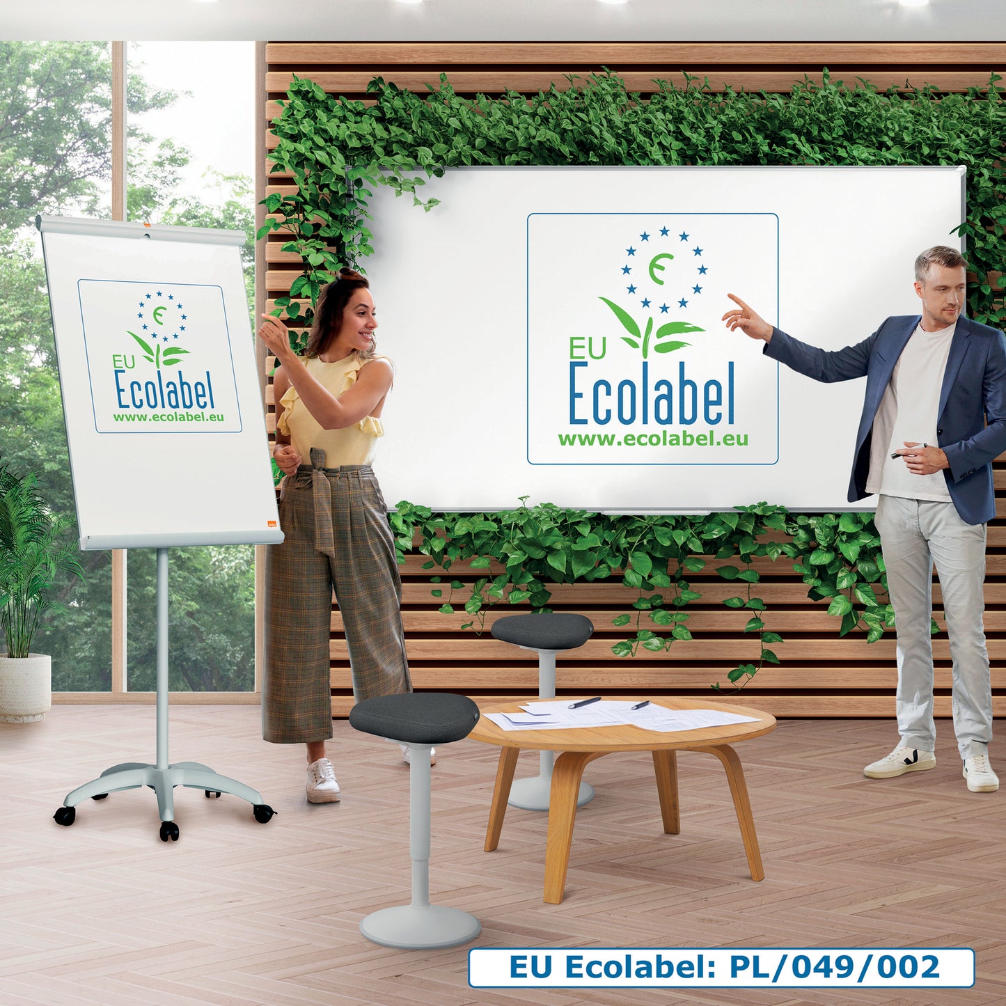 Chevalet sur pied Laqué 70x100 - Réglable en Hauteur