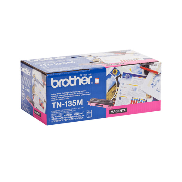 Cartouche toner Brother magenta tn-135m - 4 000 pages