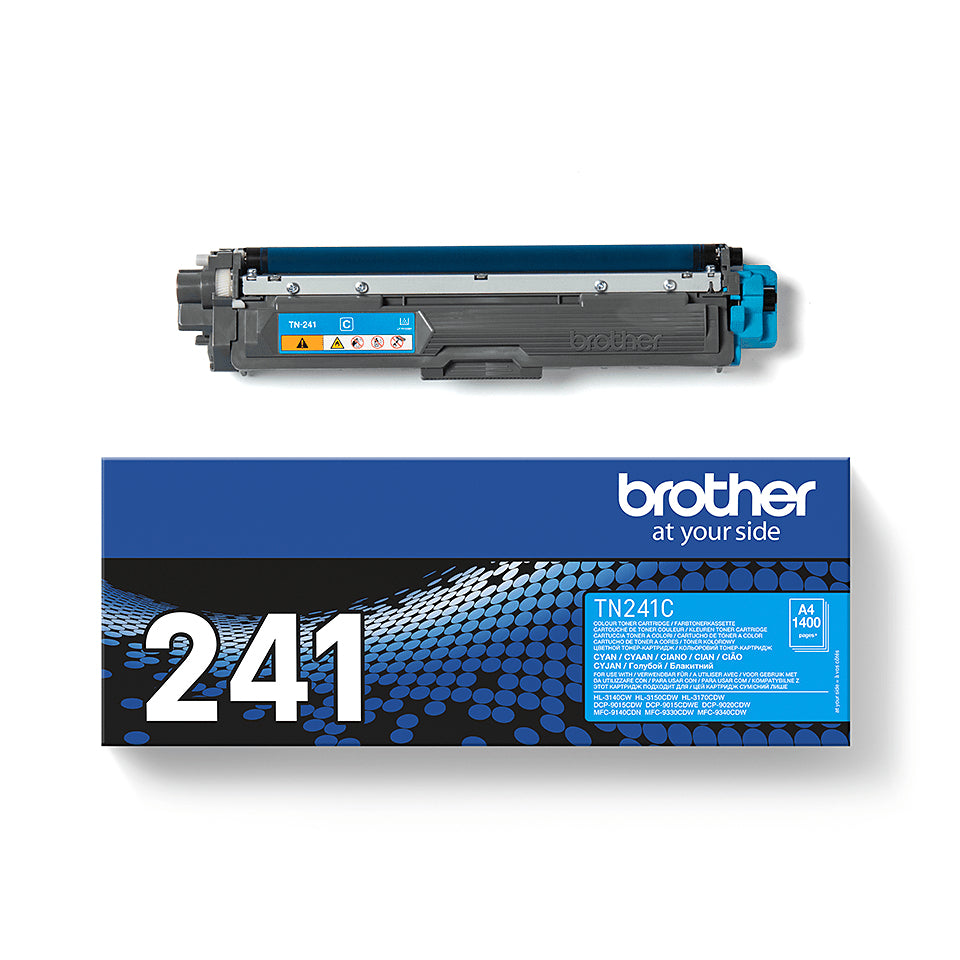 Toner laser Brother cyan tn-241c - 1400 pages