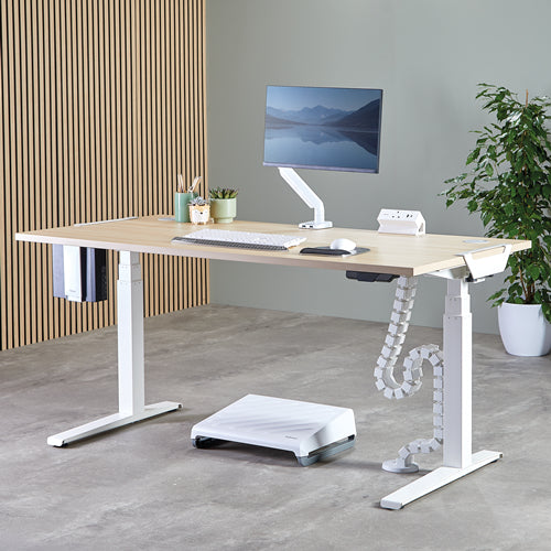 Support uc réglable pour bureau - blanc