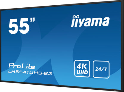 Écran professionnel 4k uhd 55" - haute luminosité
