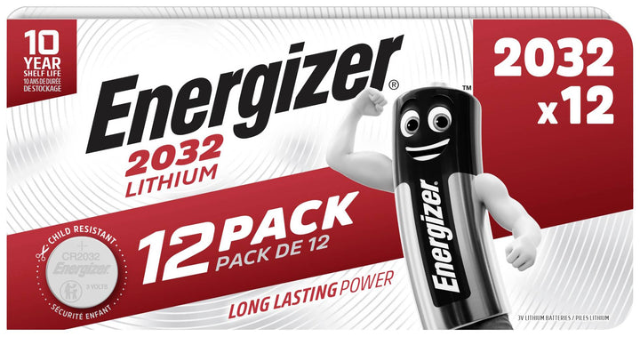 Energizer Std Lithium Cr2032P/12