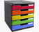 Module de classement A4 5 tIroirs arlequin
