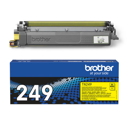 Toner Brother jaune tn-249y - haute capacité 4000 pages