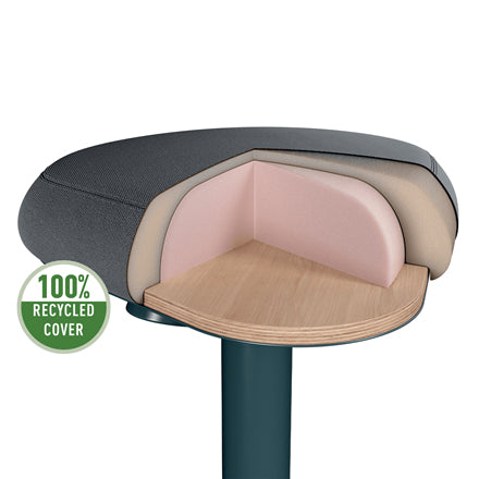 Tabouret ergonomique oscillant - Confort et mobilité
