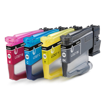 Pack cartouches Brother lc527val - couleurs vives et nettes