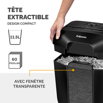 Destructeur de documents LX25 - Sécurité P-4