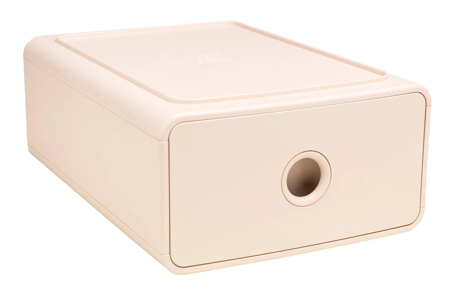 Boîte de Rangement 1 Tiroir -beige nude