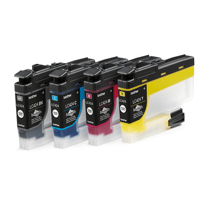 Pack cartouches Brother lc424 - impression haute qualité