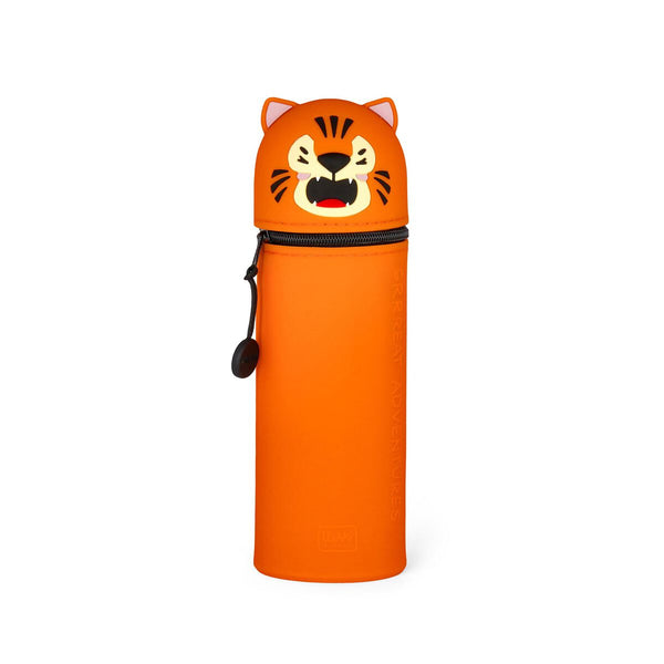 Trousse LEGAMI 2-en-1 Rétractable - Silicone Orange