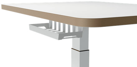 Petit bureau elec.80x60cm blanc