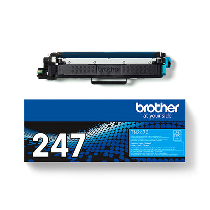 Toner laser Brother tn247cy - haute capacité 2300 pages