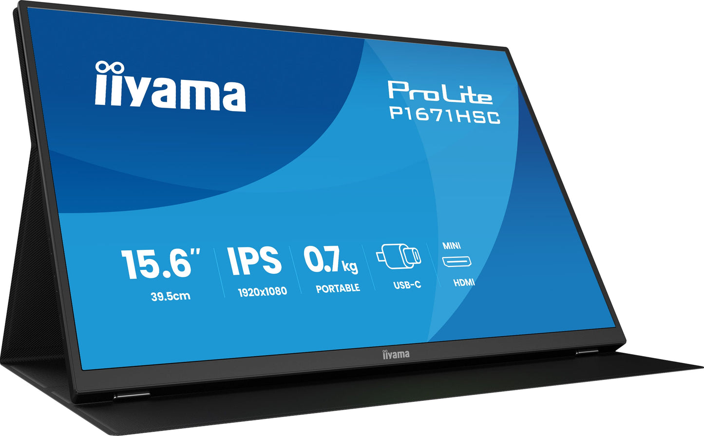 Écran LED 15,6" Full HD - IPS, 3 ms