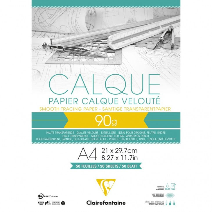 Calque 21x29.7 90/95g bloc 50f97133