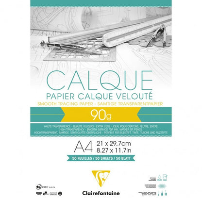 Calque 21x29.7 90/95g bloc 50f97133