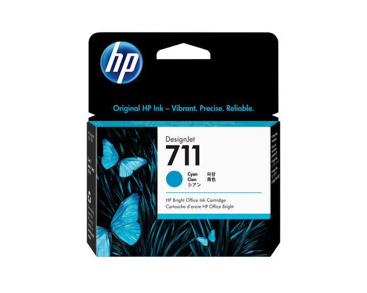 Cartouche d'encre HP cyan 29ml - précision et rapidité