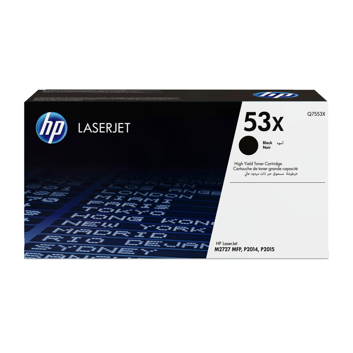 Cartouche toner HP q7553x - rendement élevé 7000 pages