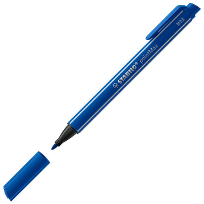 Feutre pointmax bleu - pointe moyenne 0,8 mm
