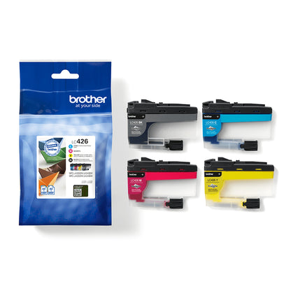 Pack cartouches Brother lc426val - impression optimale